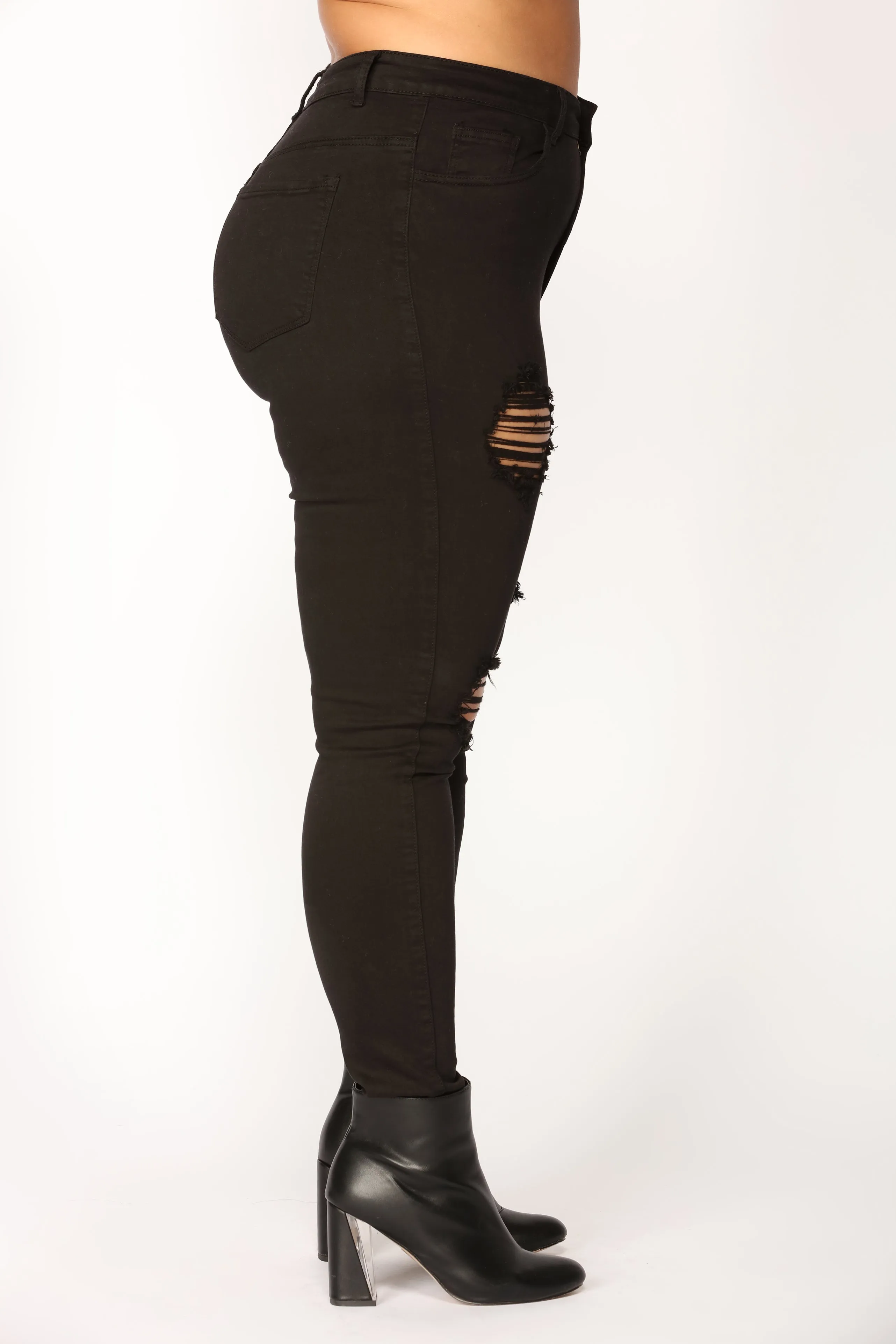Another Night Skinny Jeans - Black
