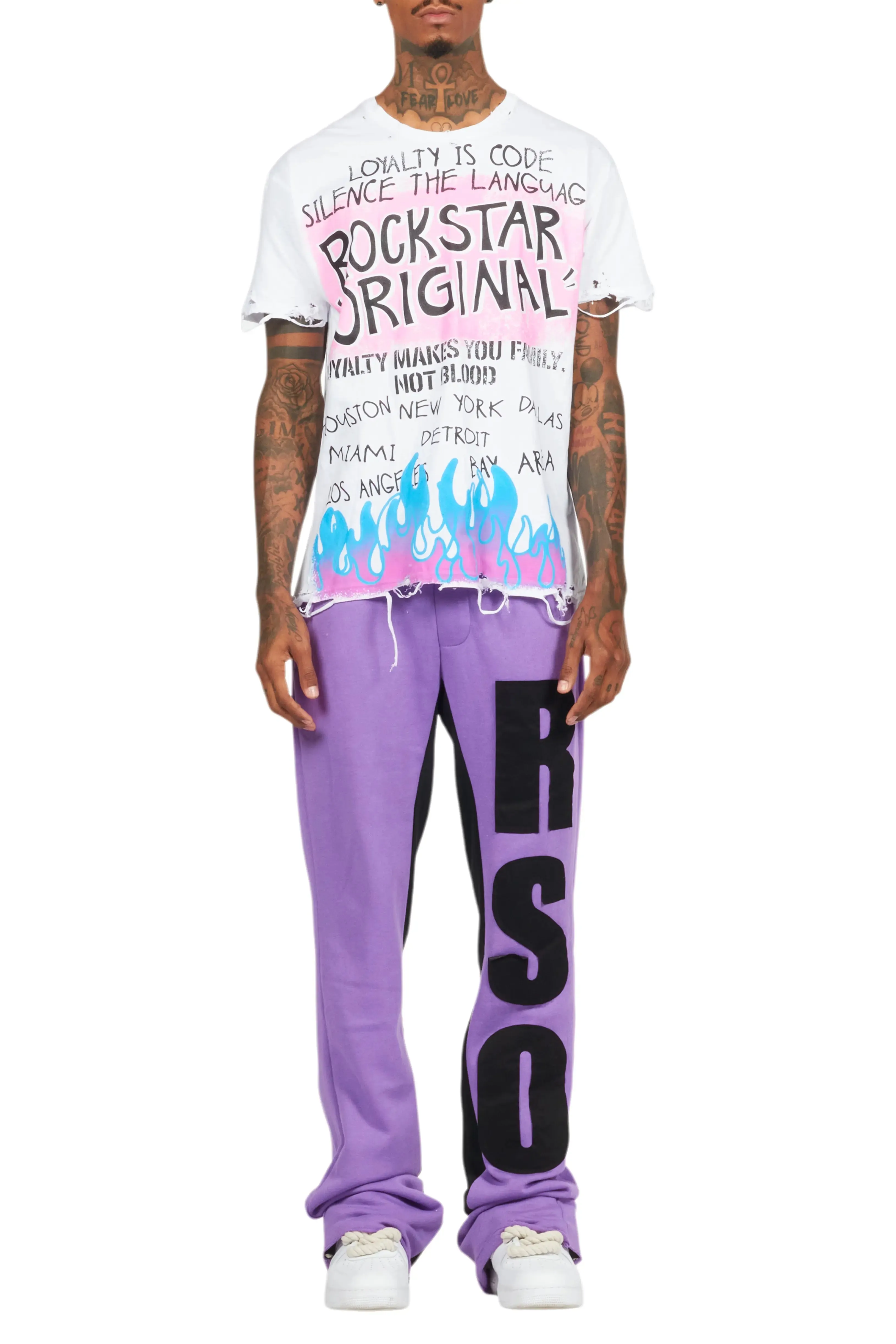 Beno White Oversized Graphic T-Shirt