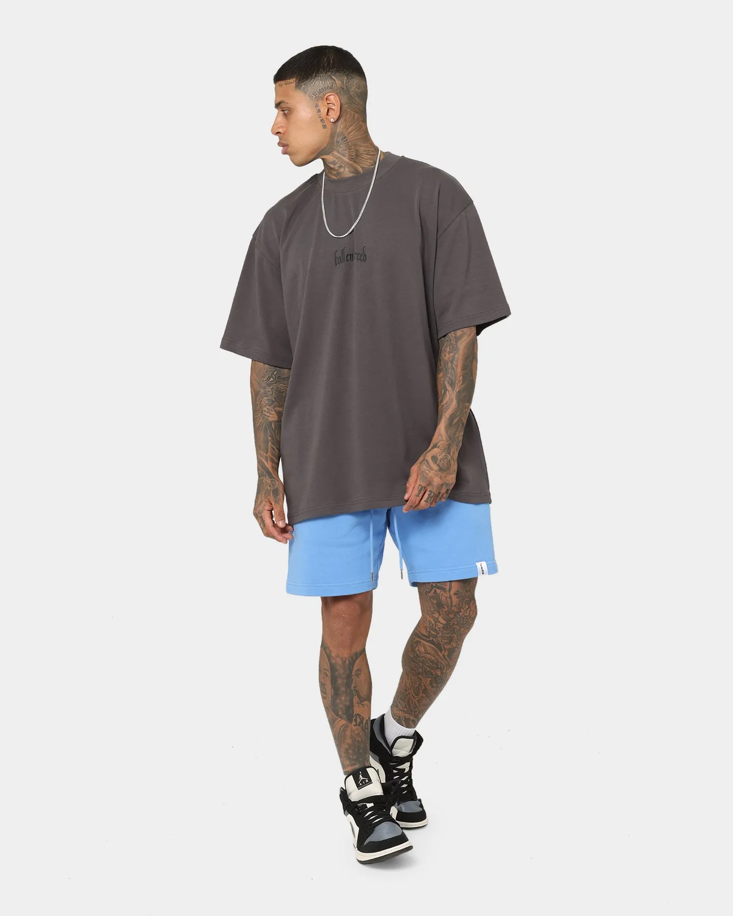 Fallen Breed Logo T-Shirt Charcoal