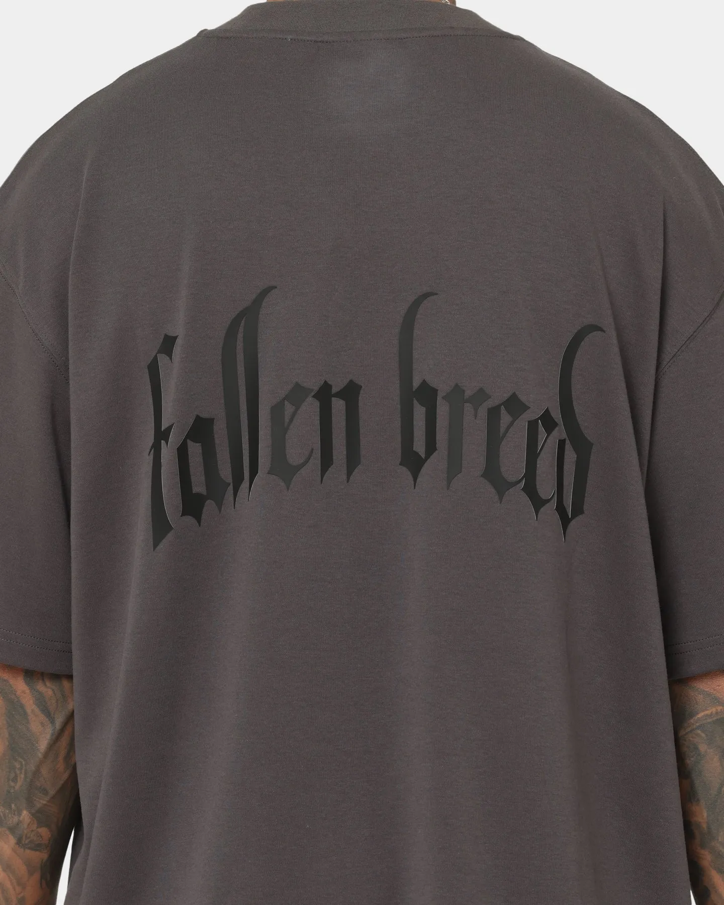 Fallen Breed Logo T-Shirt Charcoal