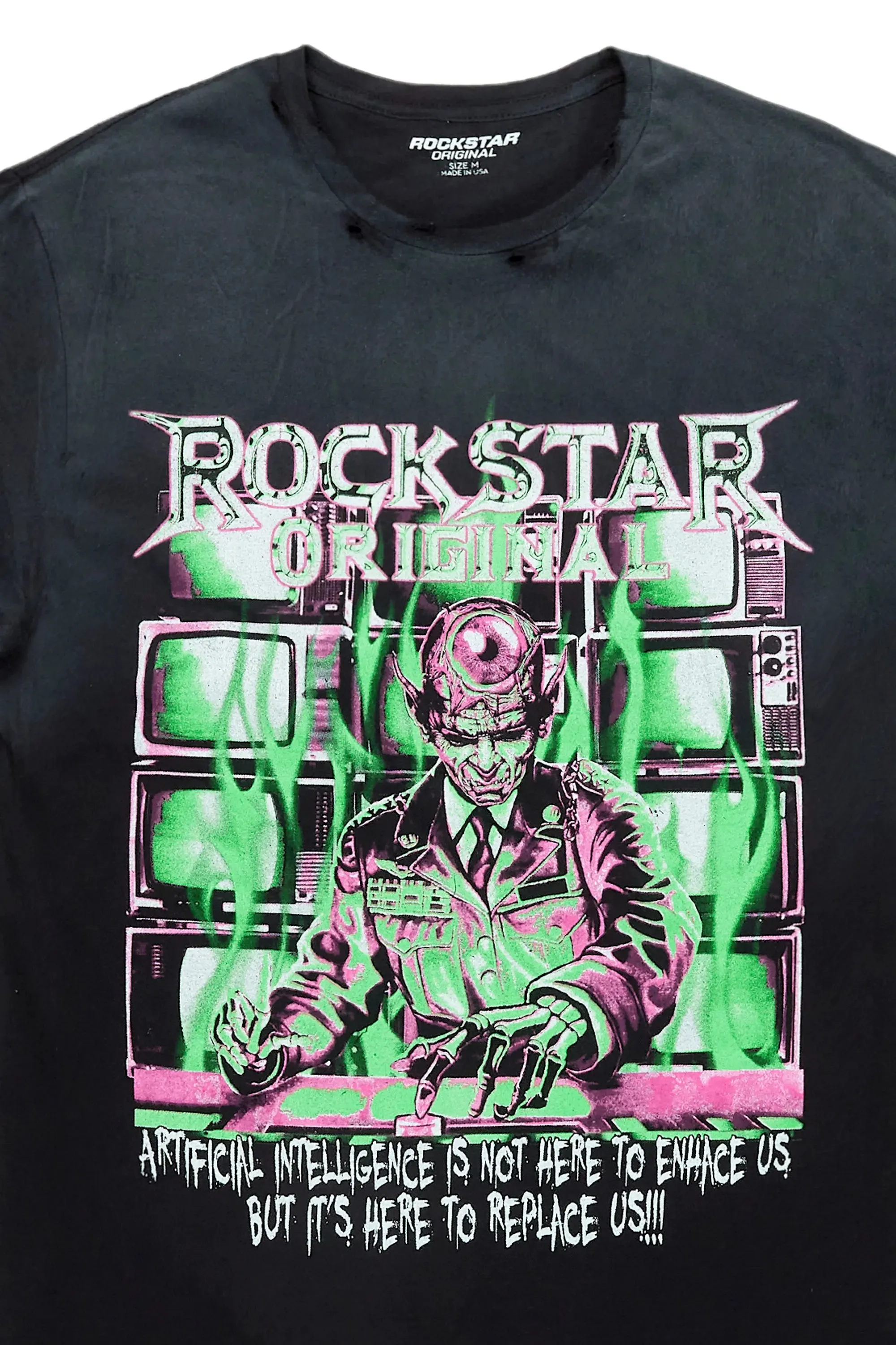 Hotlanta Black Graphic T-Shirt