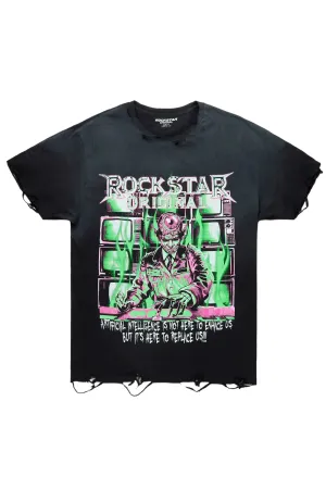 Hotlanta Black Graphic T-Shirt
