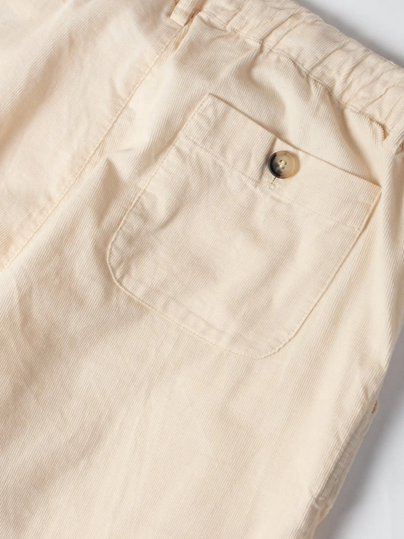 Inverness Trouser - Off-White Brisbane Moss Cotton Cord