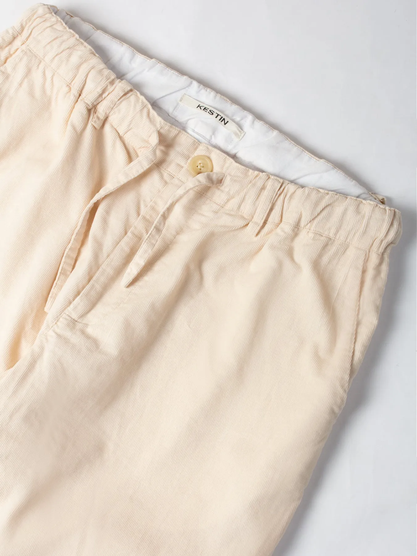 Inverness Trouser - Off-White Brisbane Moss Cotton Cord