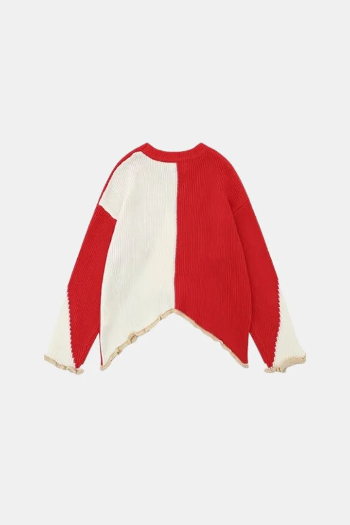 Irregular Cut Sweater