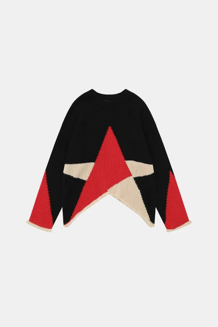 Irregular Cut Sweater