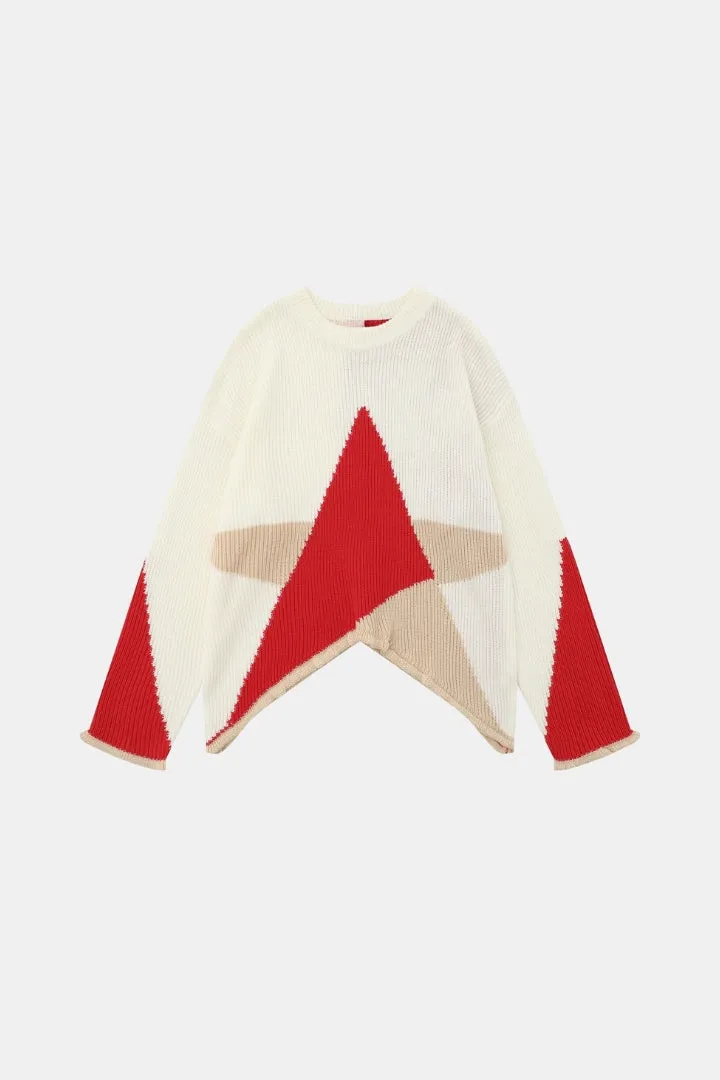 Irregular Cut Sweater