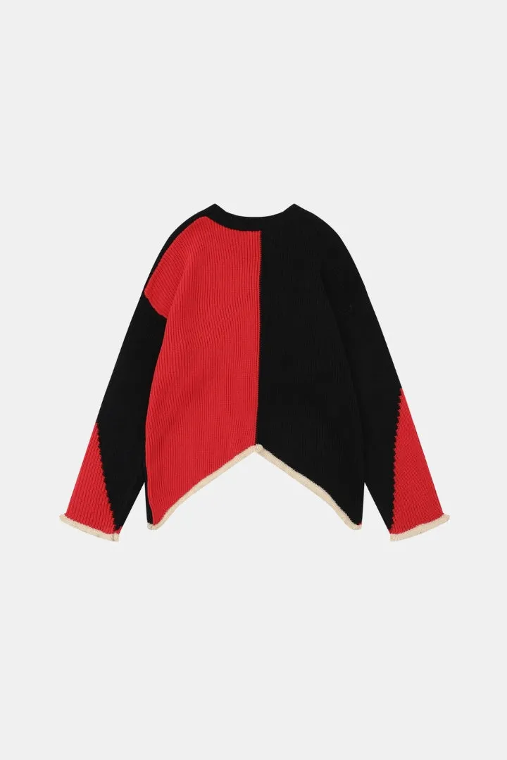 Irregular Cut Sweater