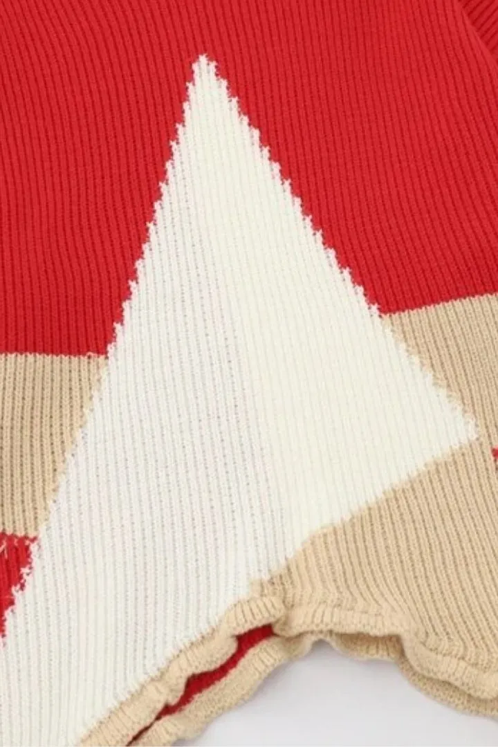 Irregular Cut Sweater