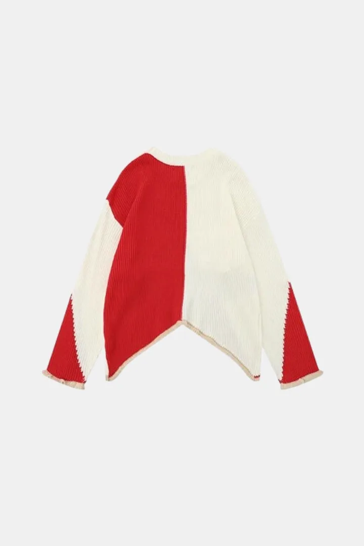 Irregular Cut Sweater