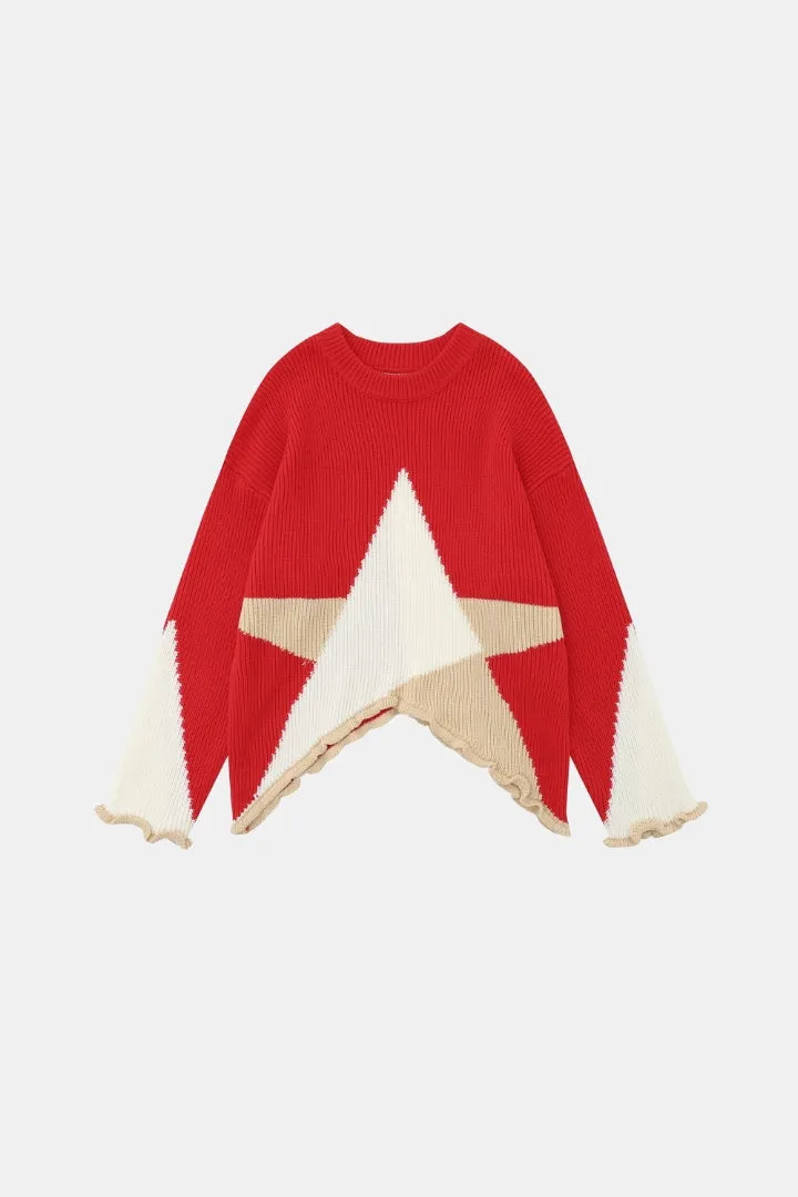 Irregular Cut Sweater