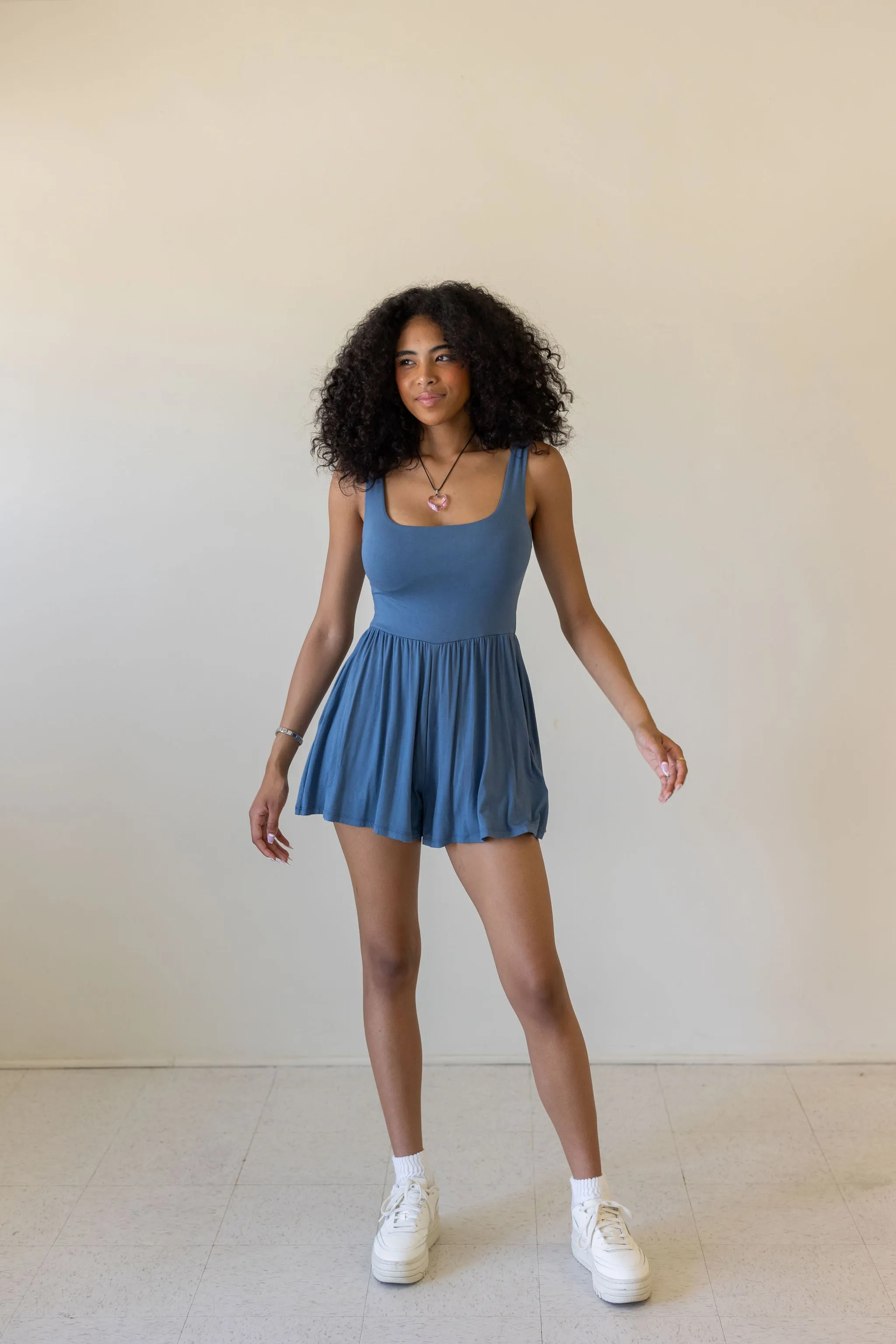 Jersey Tank Romper