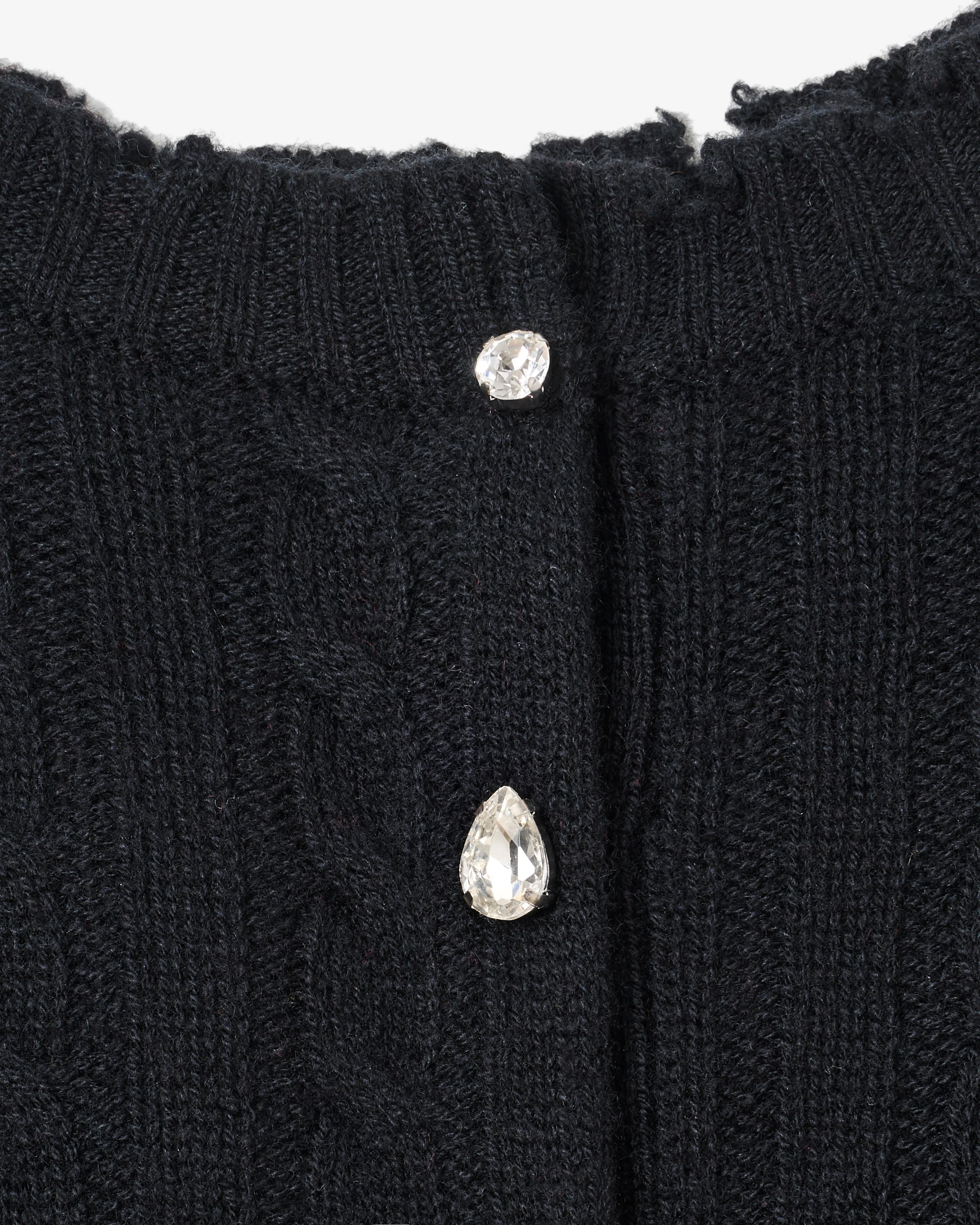 Marc Jacobs - Women's The Shrunken Cashmere Cable Cardigan - (Black)