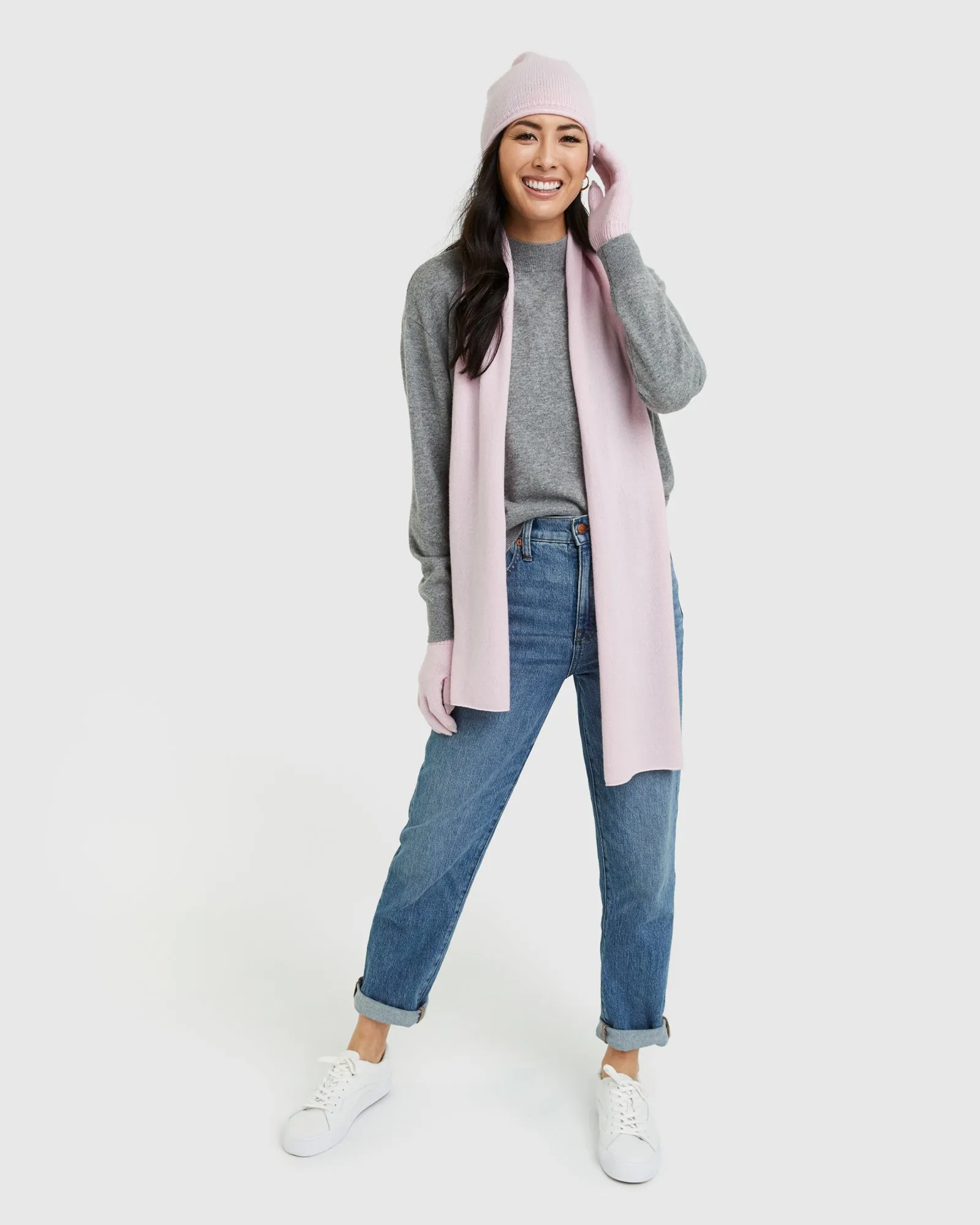 Mongolian Cashmere Slouchy Beanie