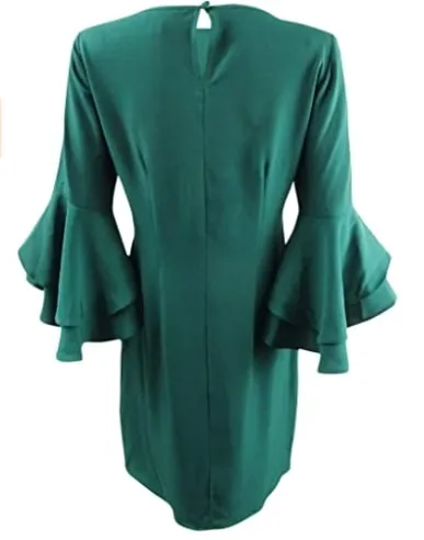 Msk Womens Party Crepe Cocktail Dress