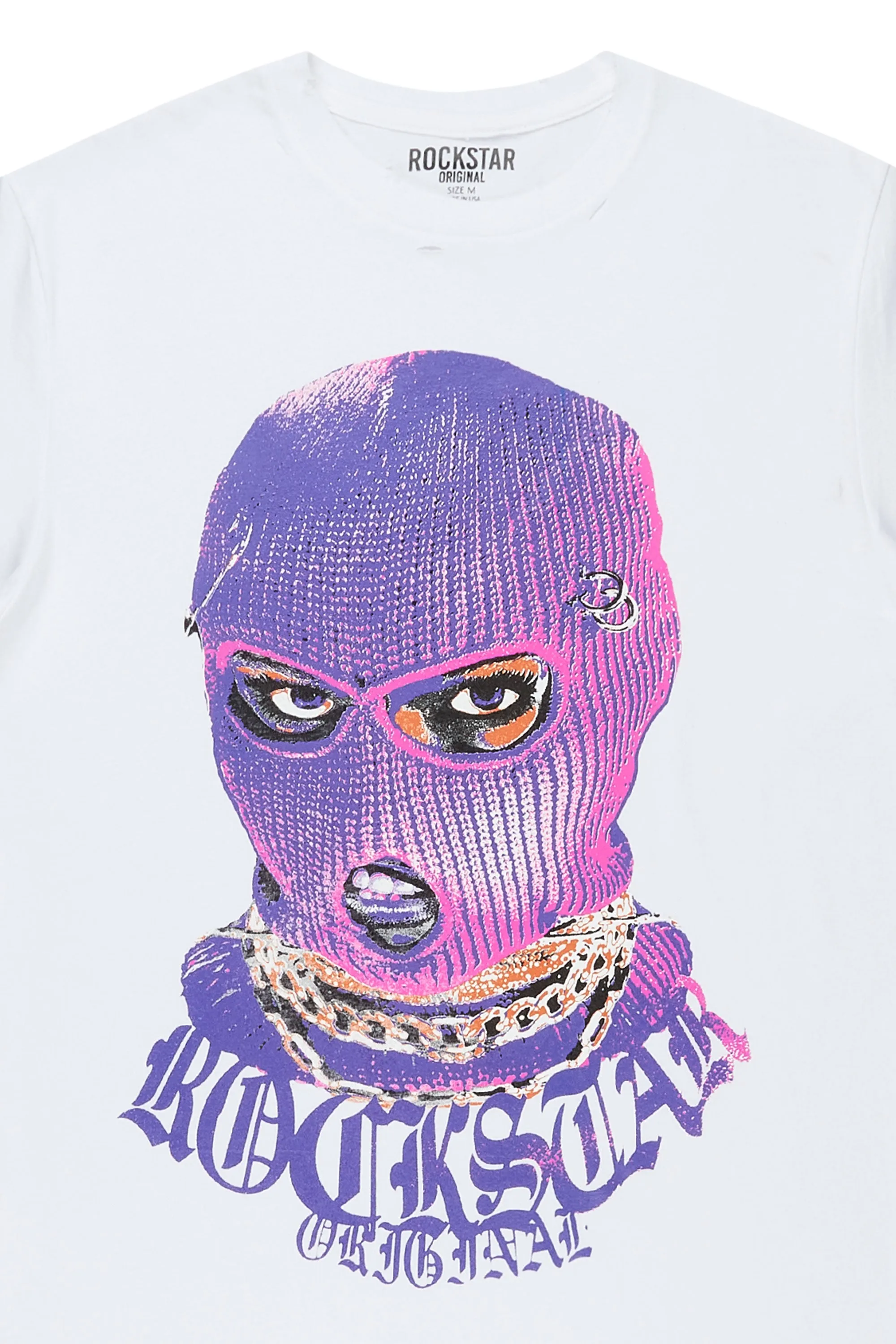 Murdra White Graphic T-Shirt