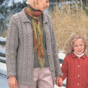 Patons KW - Ladies Cuddly Cables Cardigan (knit)