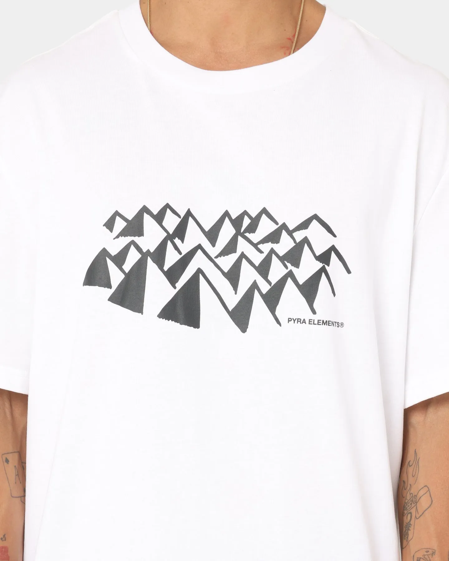 PYRA Art Dept T-Shirt White/Black