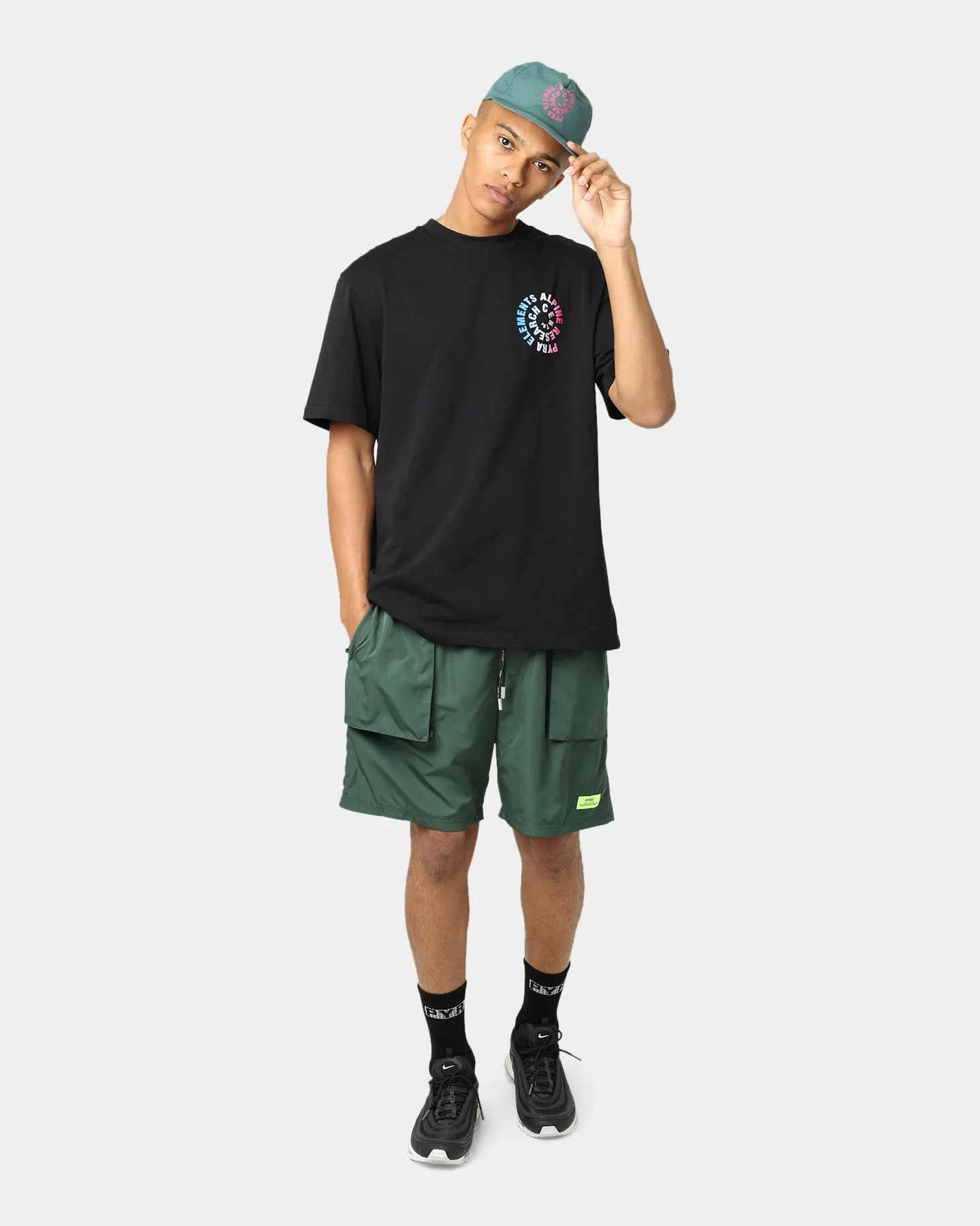 Pyra Spin Out T-Shirt Black/Multi-Coloured