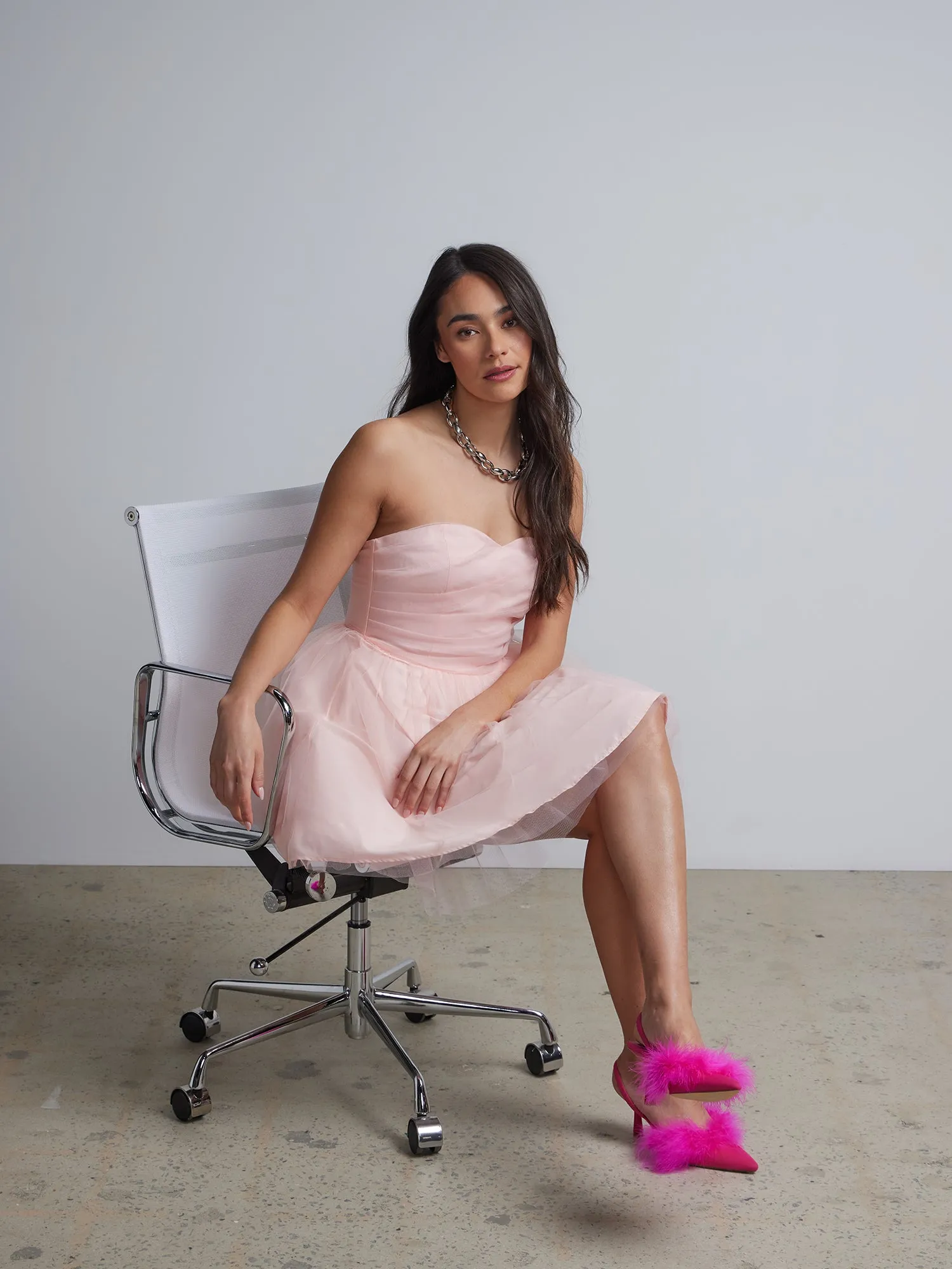 Sweetheart Tulle Flare Dress