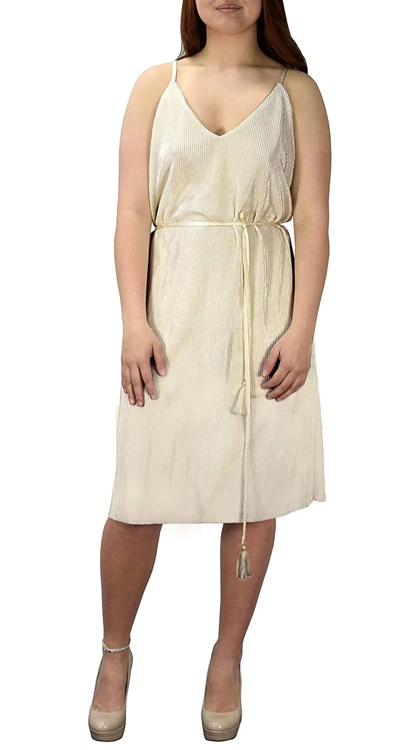 Women Vintage Sexy Cocktail Party Midi Spaghetti Strap Boho Dress